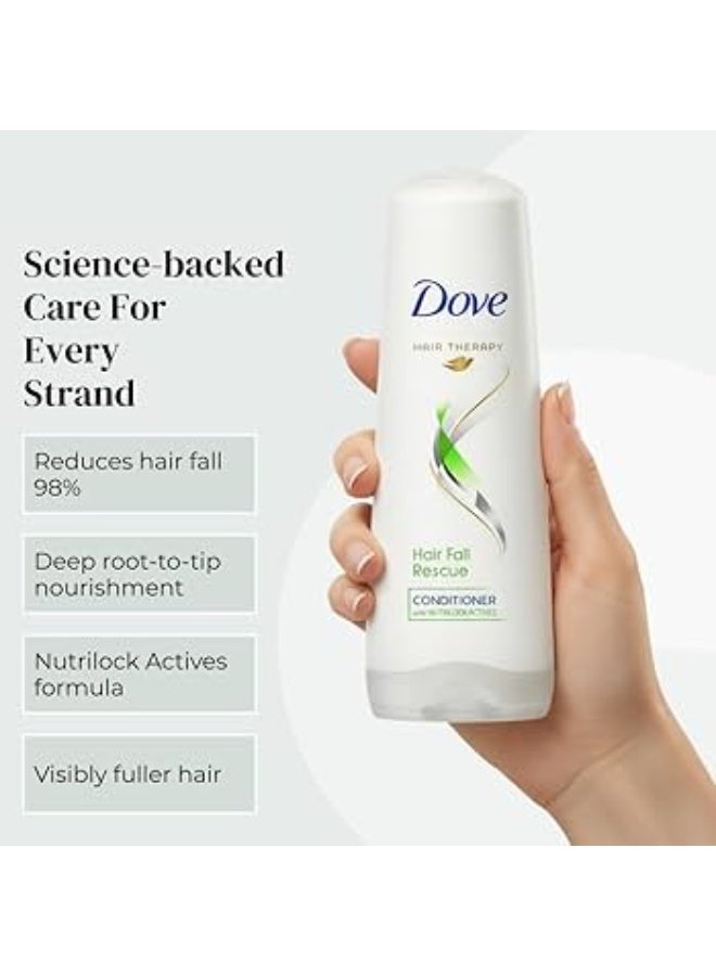 Dove Hair Fall Rescue Conditioner, 190ml (Pack of 2) - Image 3